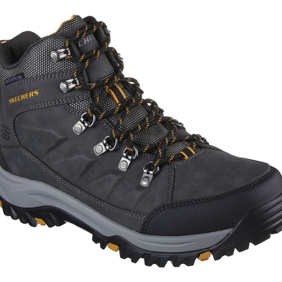 Skechers Men’s Relment Daggett Charcoal Relaxed fit Extra wide fit - Picture 2 of 5